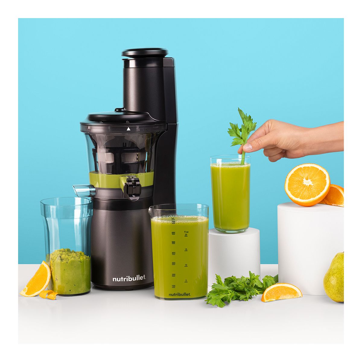 Extracteur de jus NBJ500 couleur unique, NUTRIBULLET