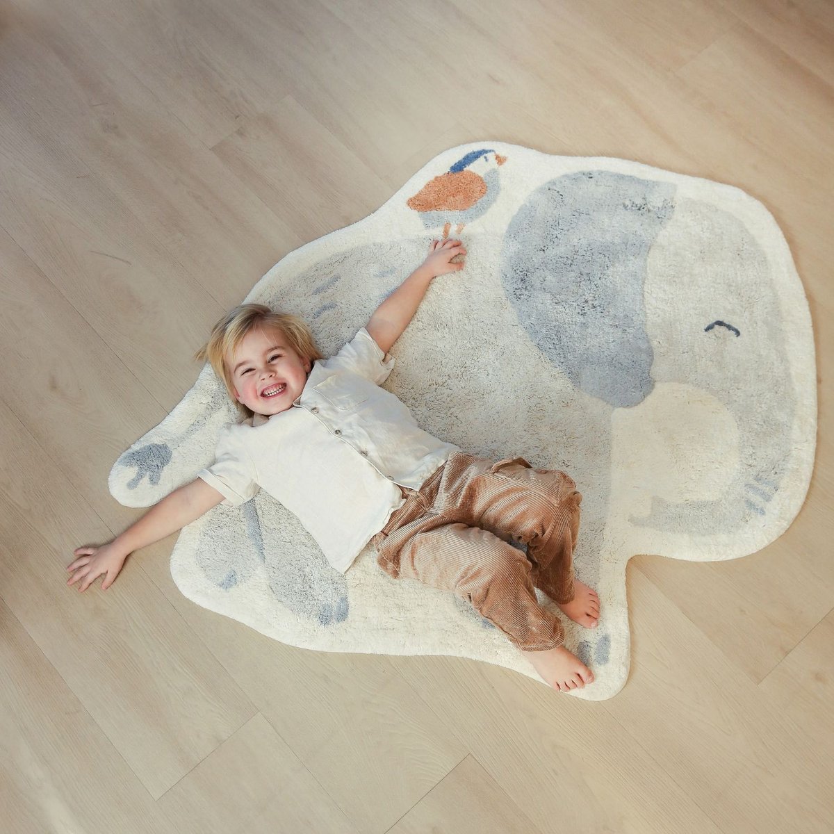 Tapis gris, beige, LITTLE DUTCH