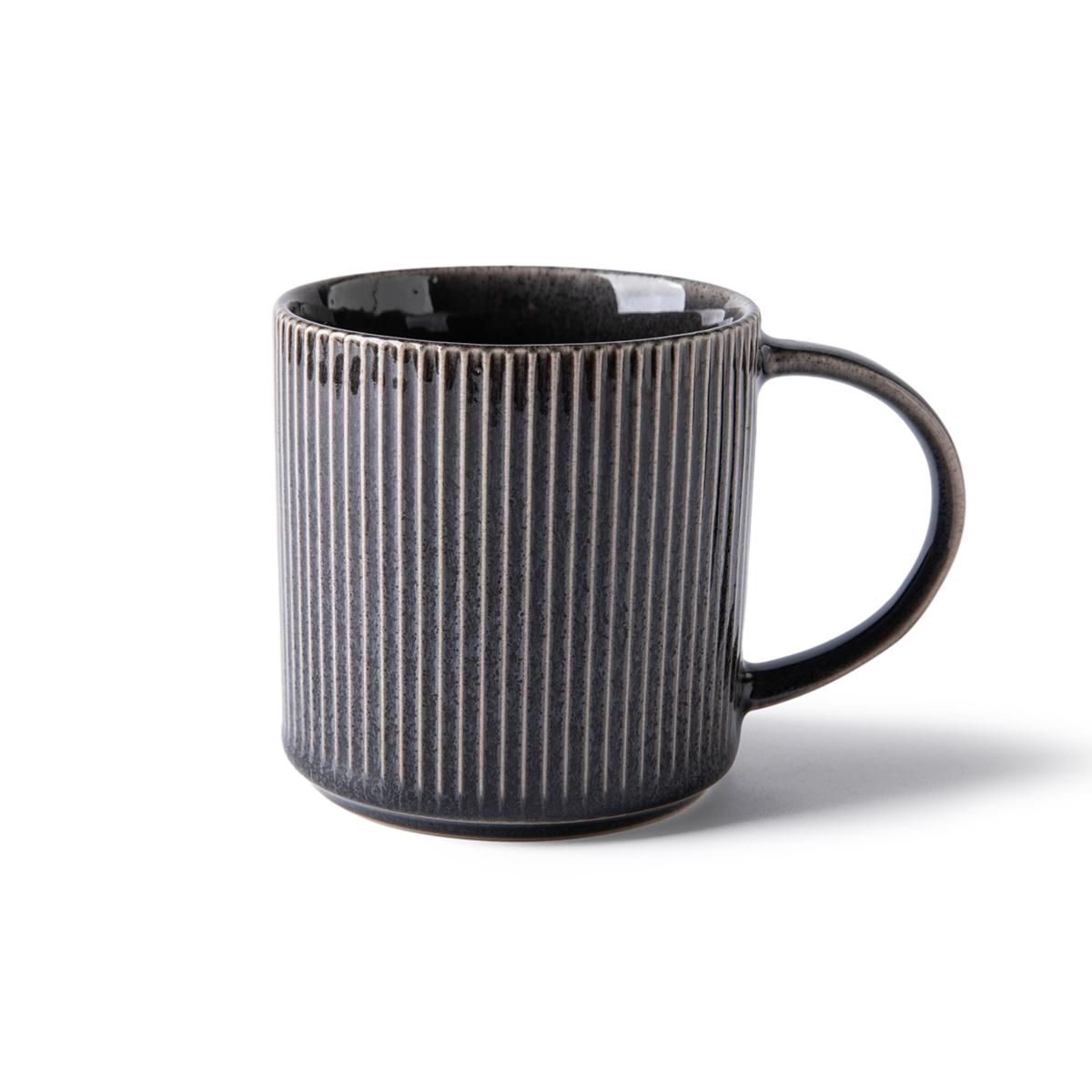 Lot de 2 mugs - "Charbon" lot de 2 mugs noir - charbon | laguiole cuisson, LAGUIOLE CUISSON