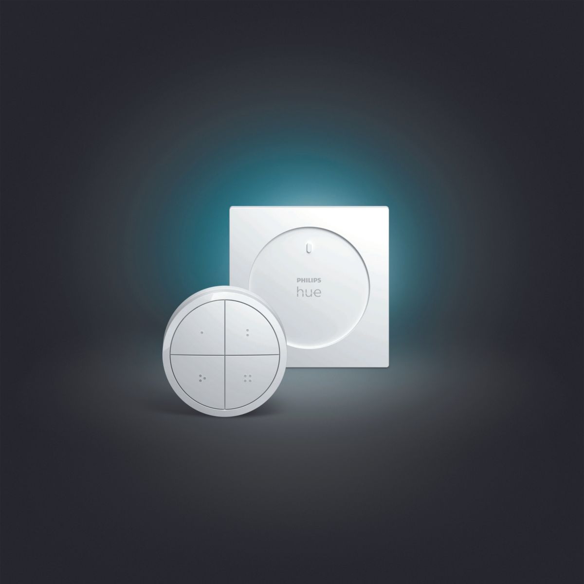 Interrupteur Tap dial switch Blanc blanc, PHILIPS HUE