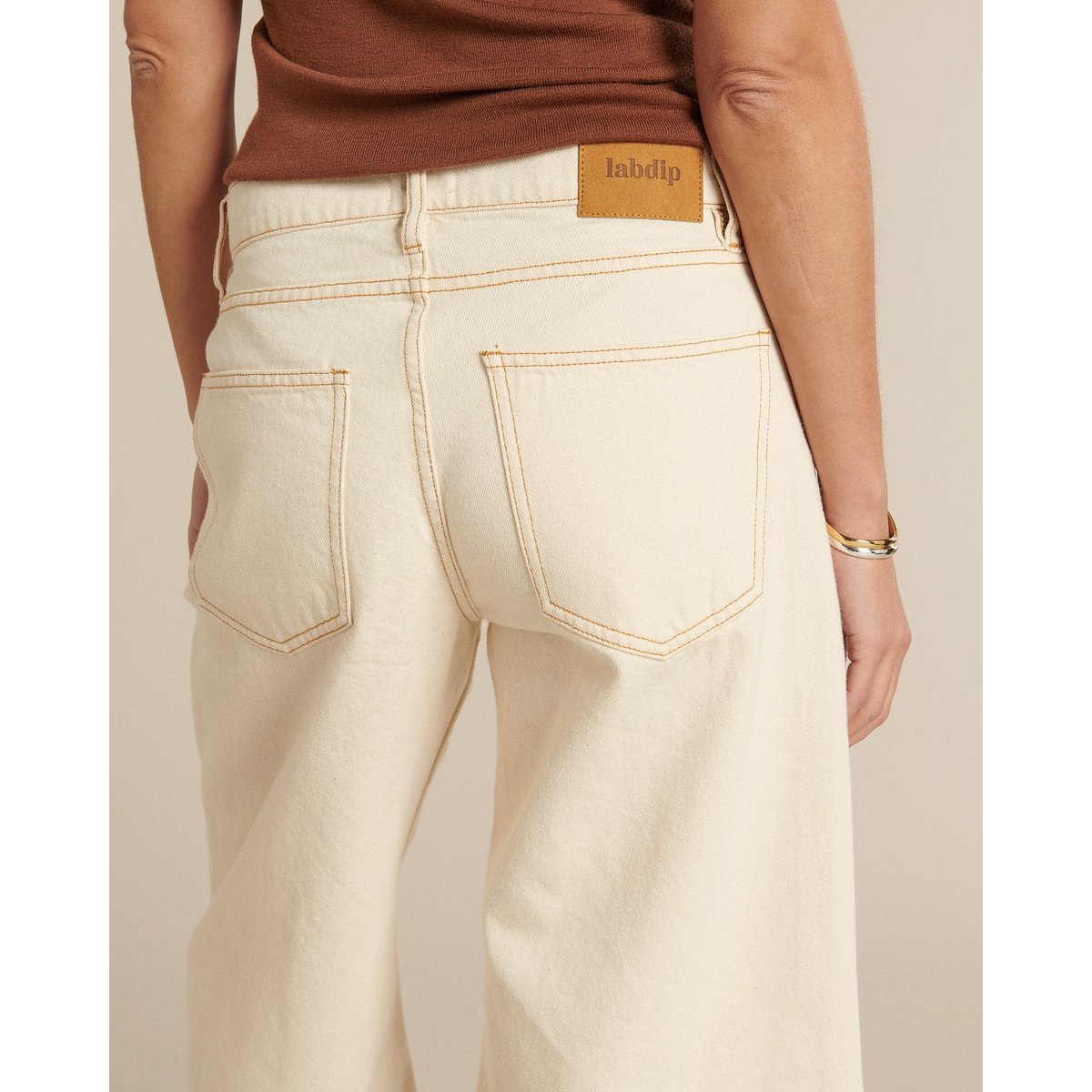 BERMUDA DENIM AUTHENTIQUE ecru, LABDIP