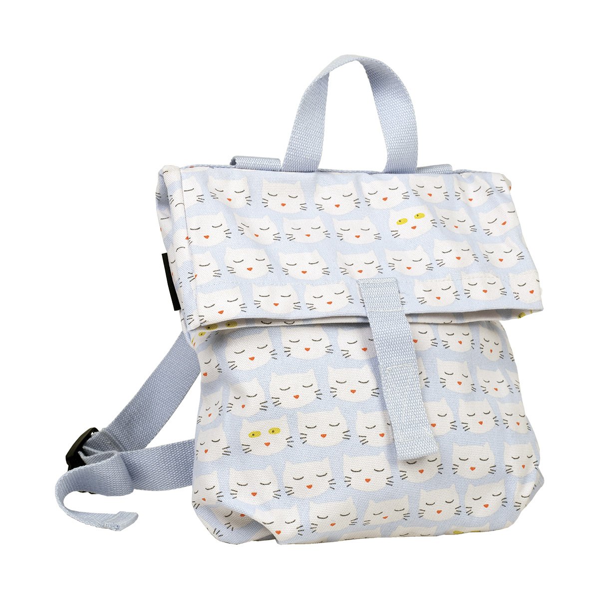 Sac à dos mini coursier LES CHATS multicolore, PETIT JOUR
