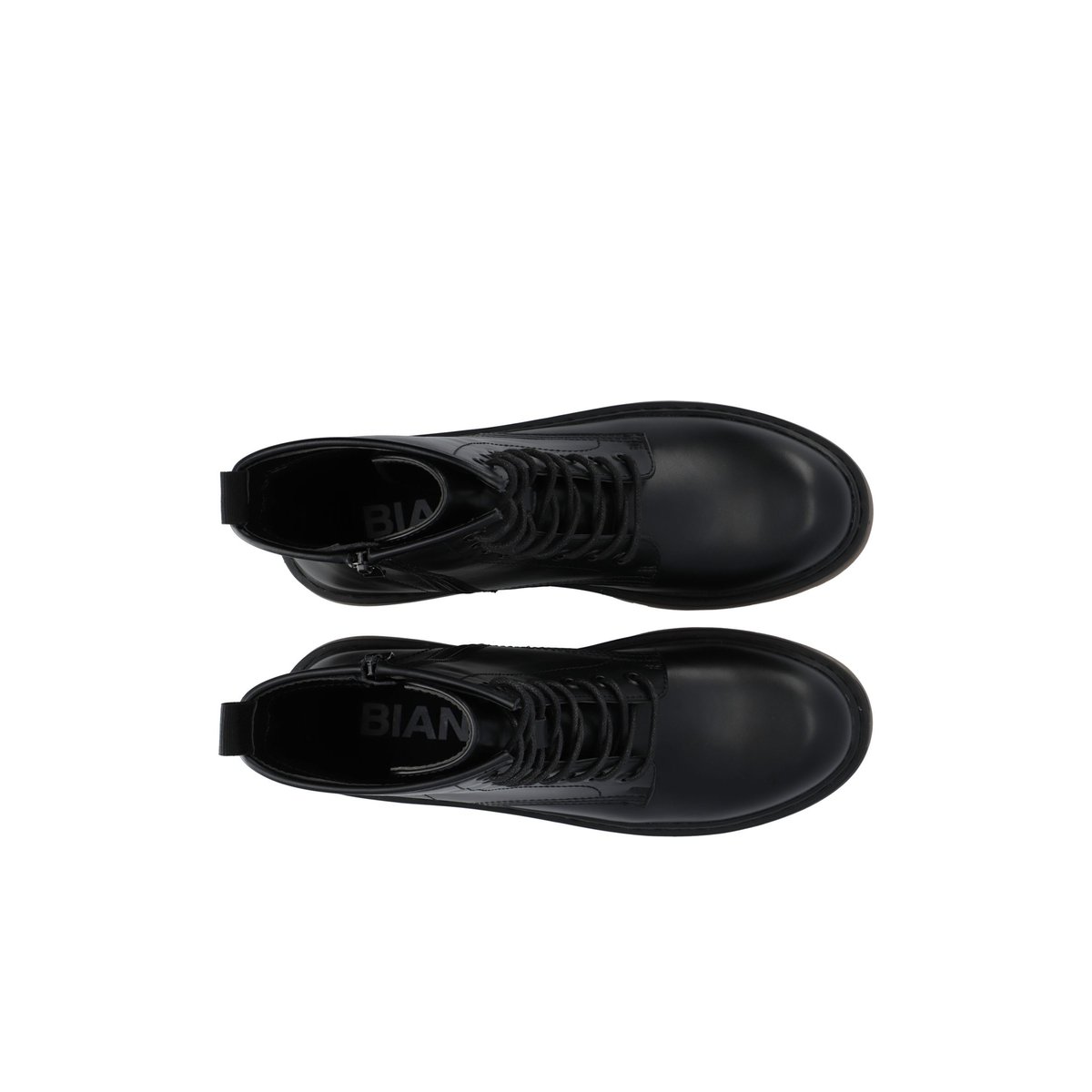 Bottes À Lacets noir - black, BIANCO