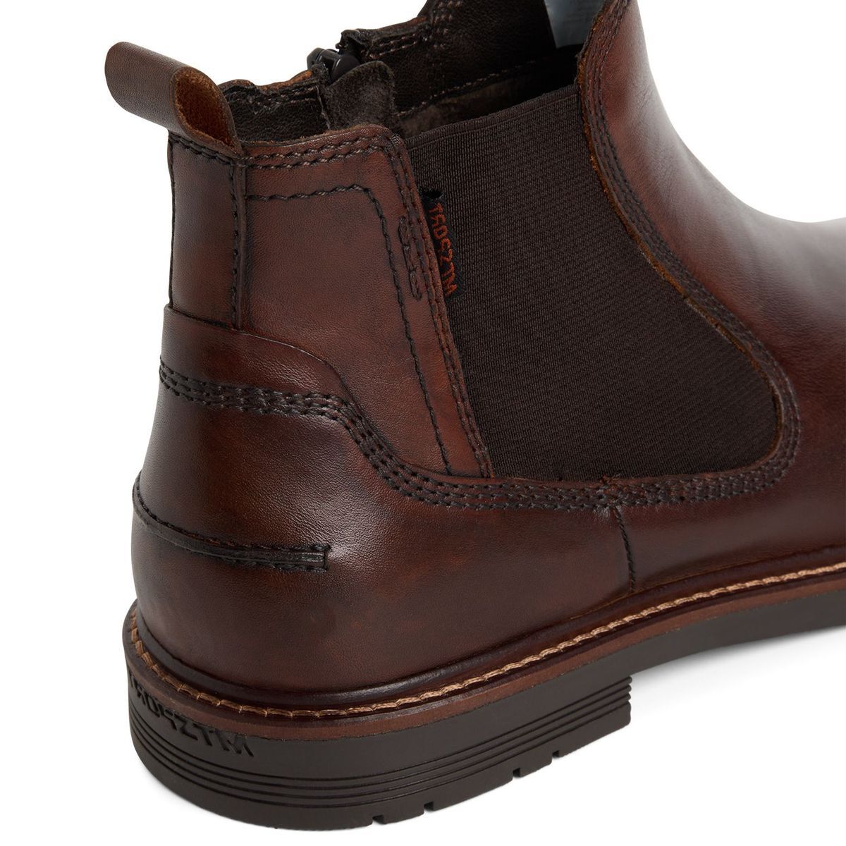 Bottine Chelsea homme marron taupe clair, MARCO TOZZI