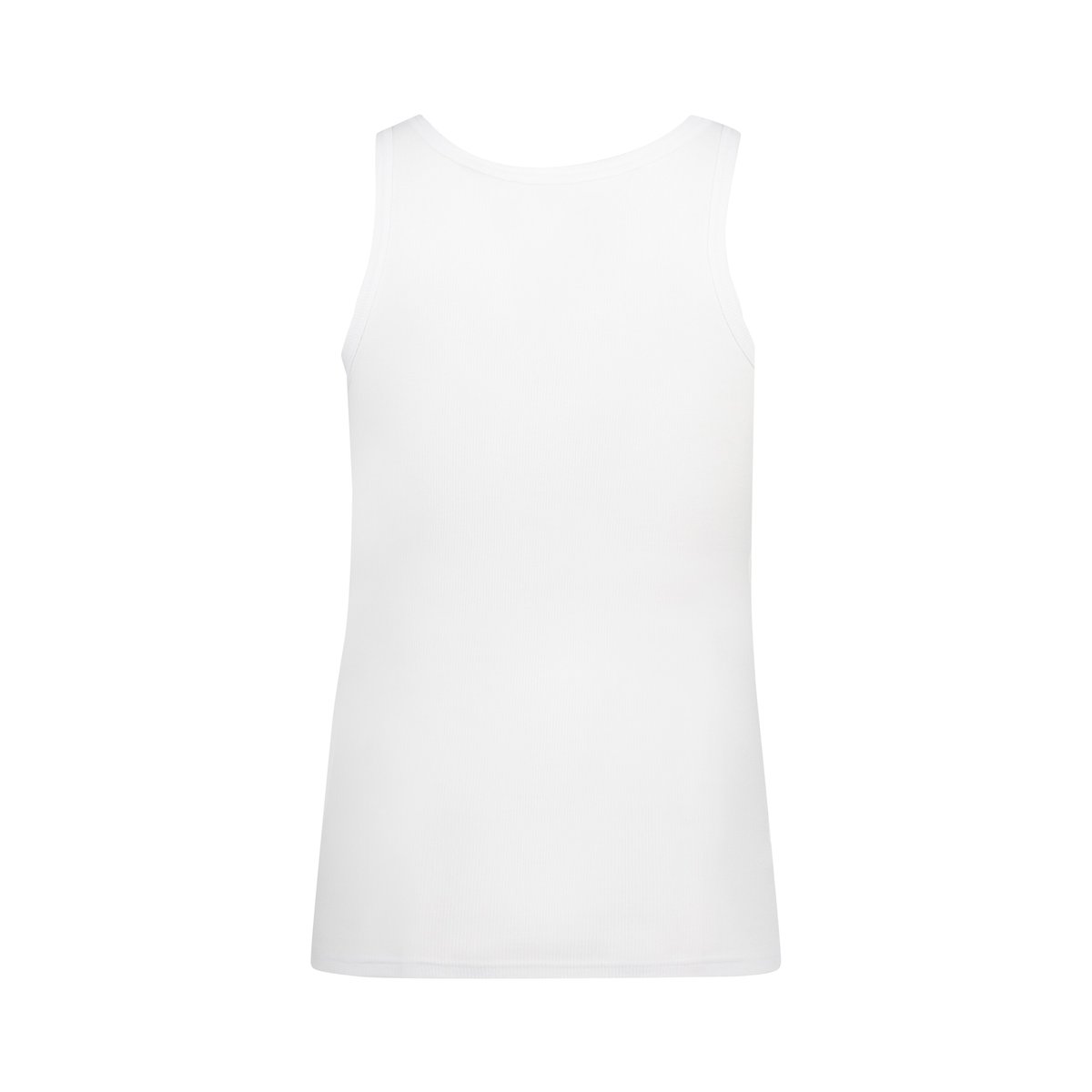Débardeur/maillot de corps, maille côtelée blanc neige, JP1880