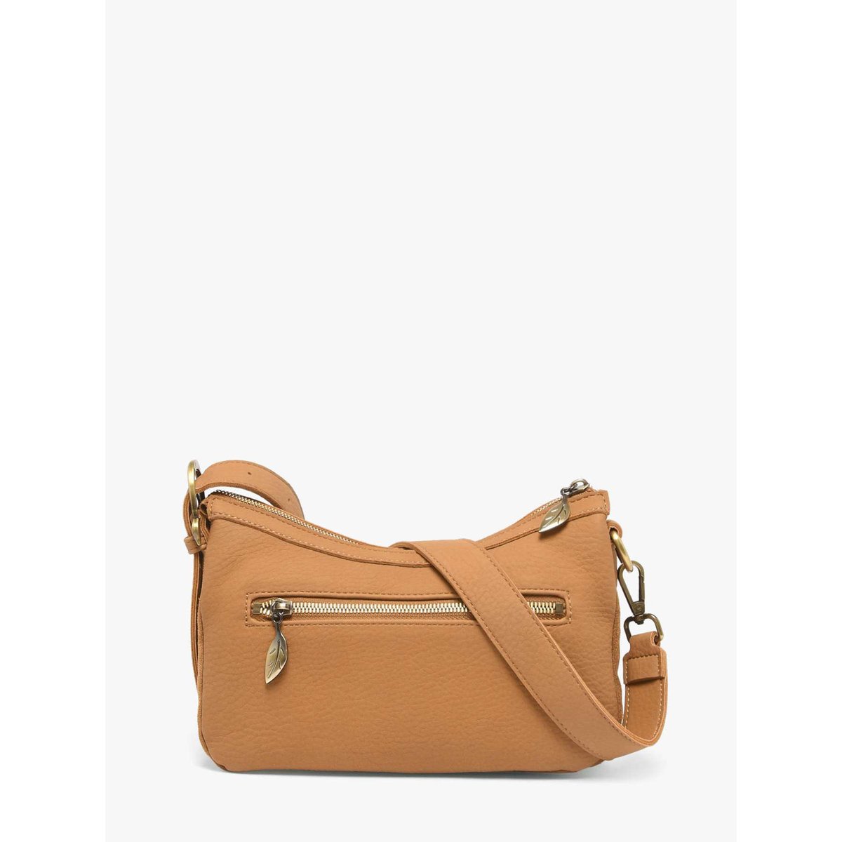 Sac bandoulière Ellebore camel, WOOMEN
