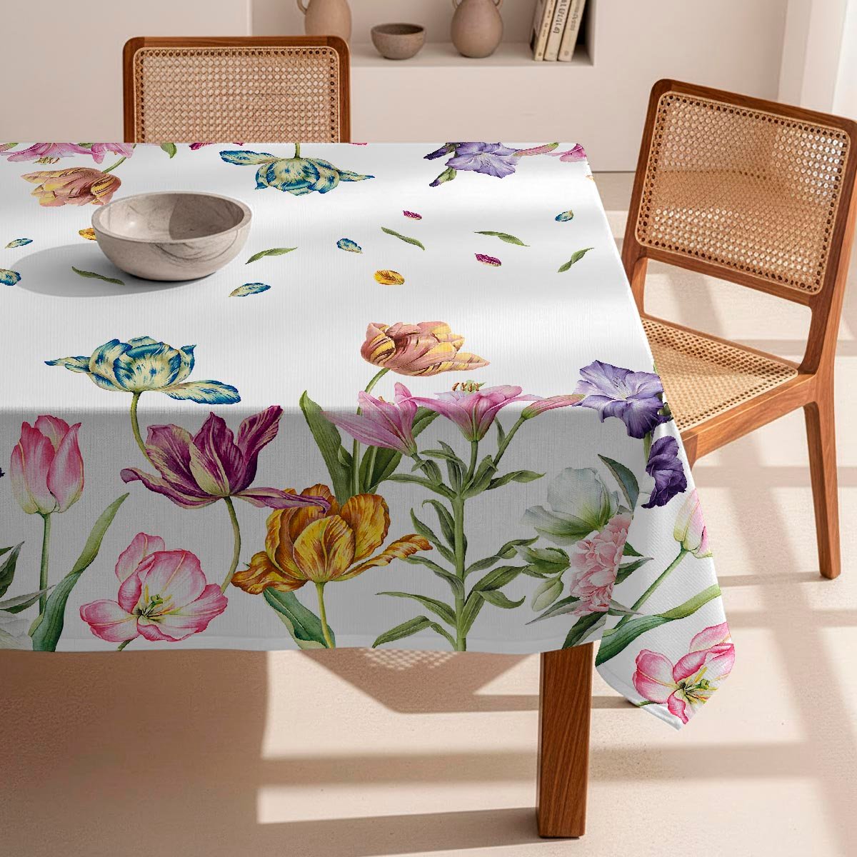 Nappe anti-taches Maritere - 100% coton - multicolore, NAF NAF HOME