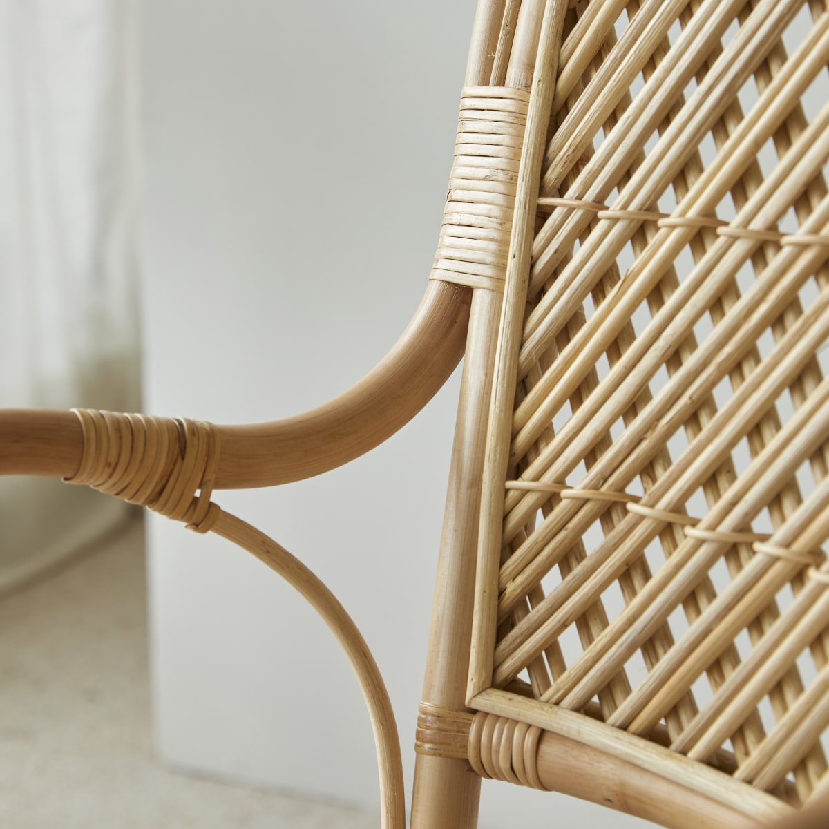 Fauteuil en Rotin massif, MARIUS naturel, TIKAMOON