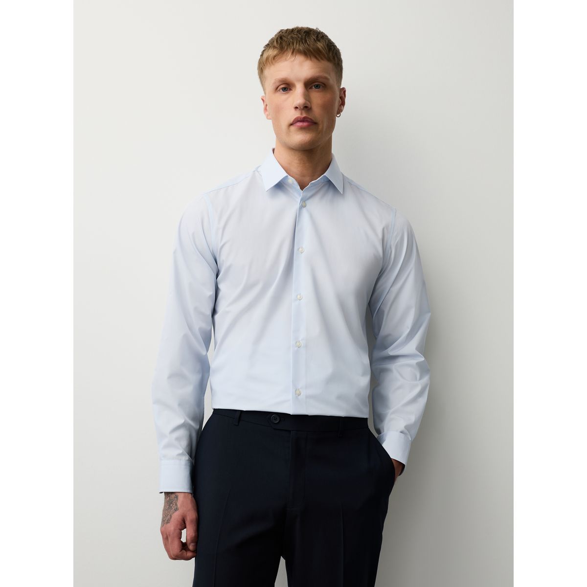 Chemise habillée standard, lot de 2 rose/bleu, NEXT