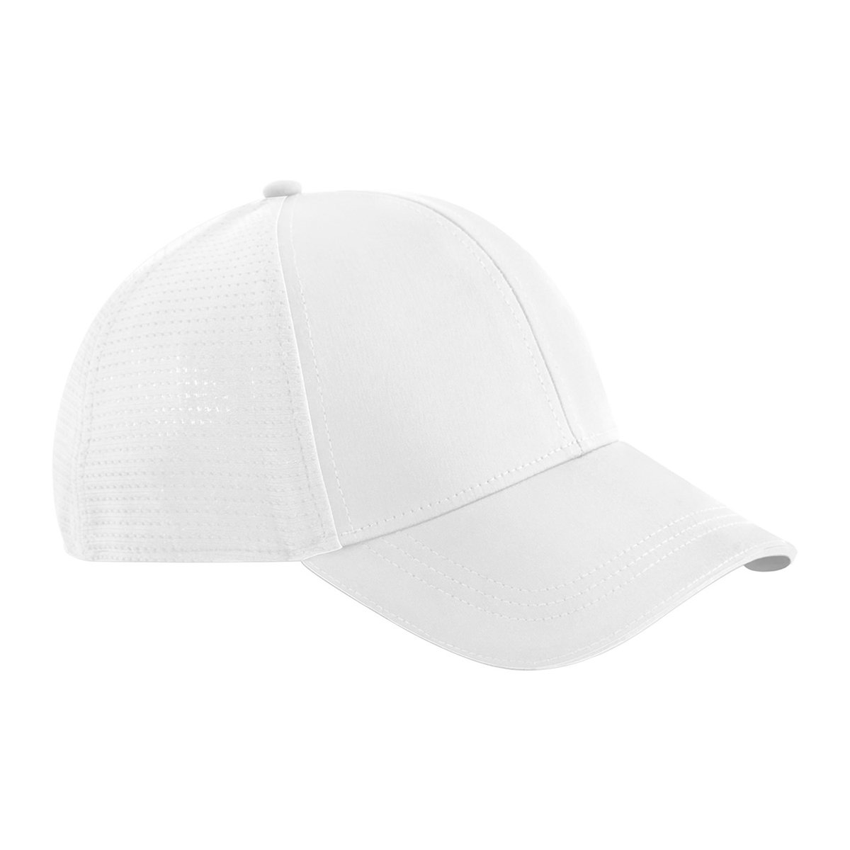 Casquette de baseball motif/style détail contrasté CLUB blanc, BEECHFIELD