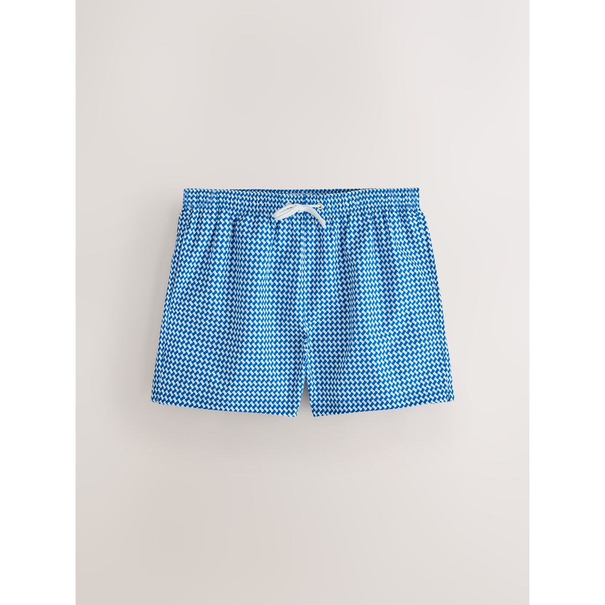Short de bain géométrique 5 pouces, lot 2 rouge et bleu, NEXT