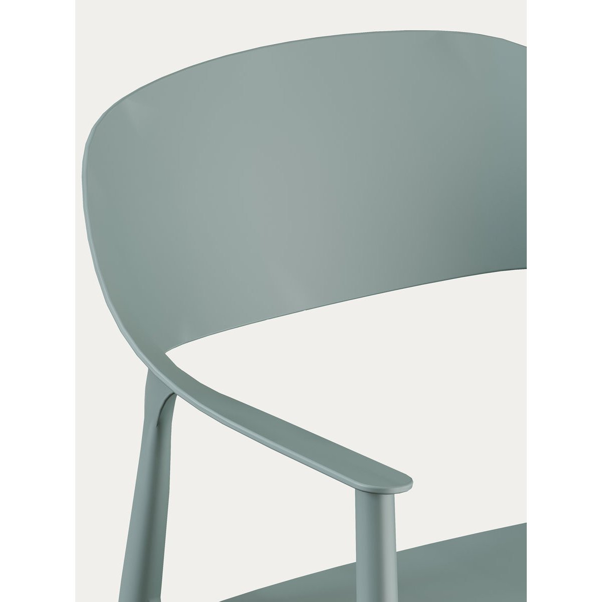 Chaise de salle à manger Polipropylène Vert-BRUNEL vert, KENAY
