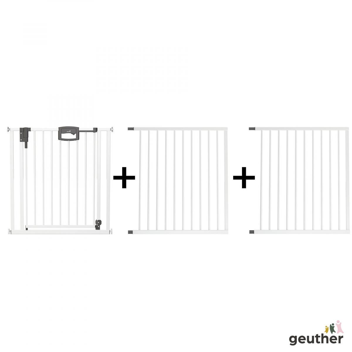 Barrière de porte à pression Easylock Plus métal224,5 cm 232,5 cm couleur unique, GEUTHER
