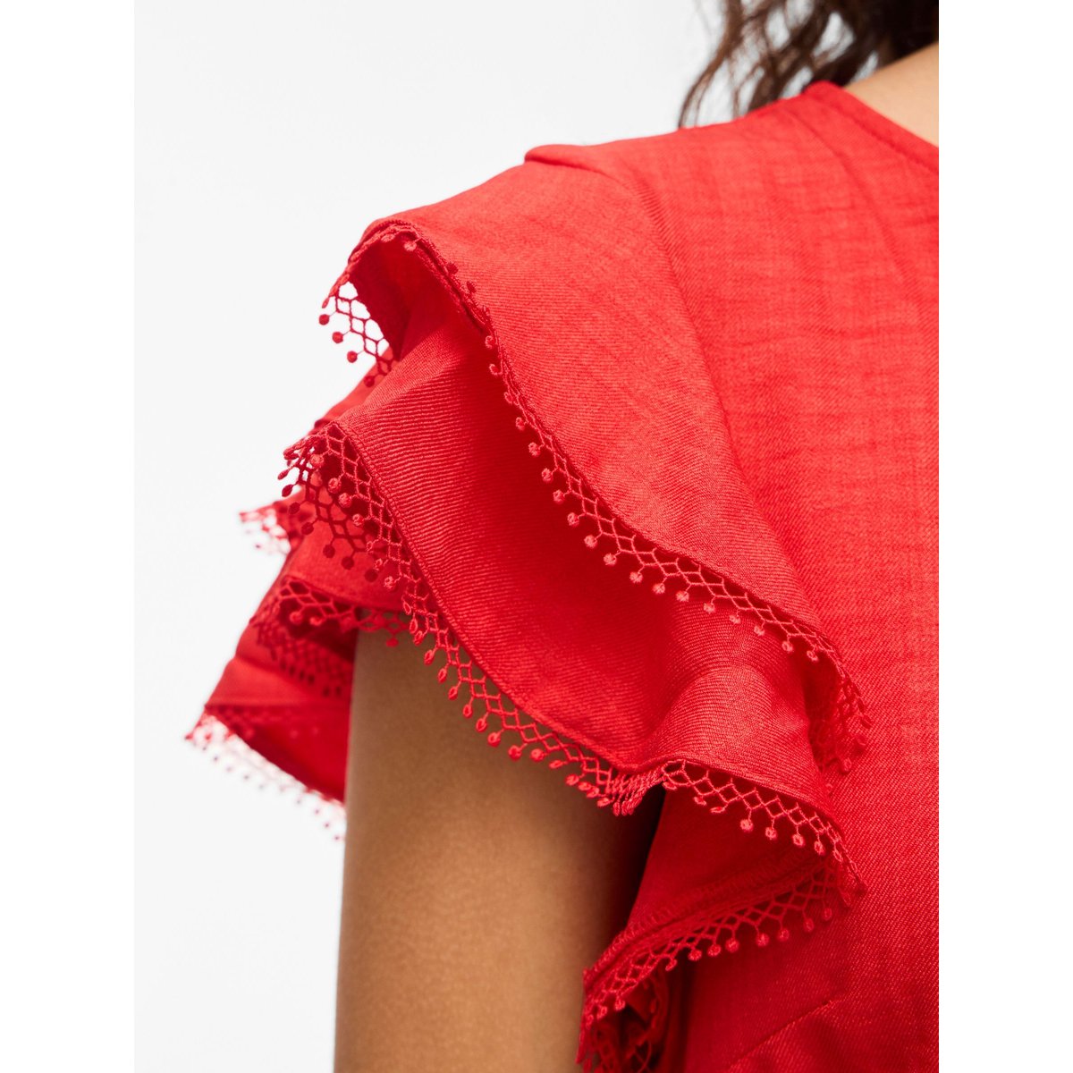 Robe Courte mars red, VILA