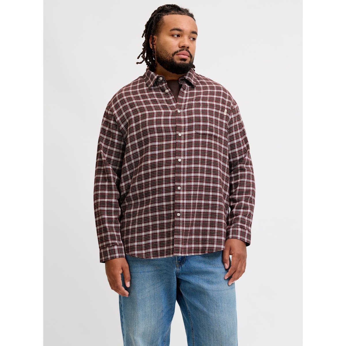 Chemise chocolate truffle, JACK & JONES