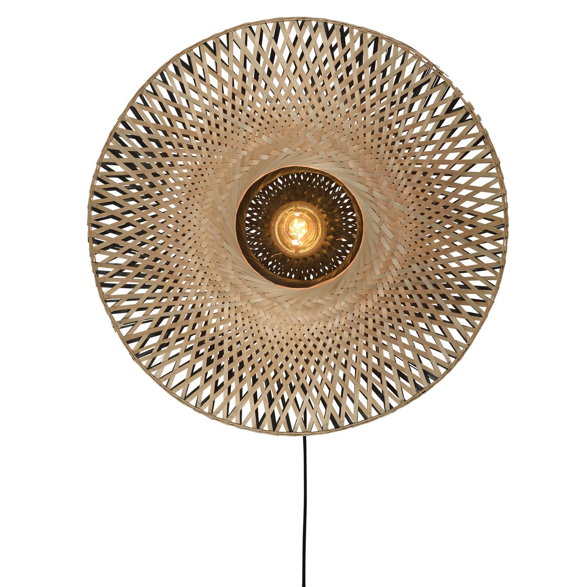Lampe Murale Bambou KALIMANTAN naturel, GOOD & MOJO
