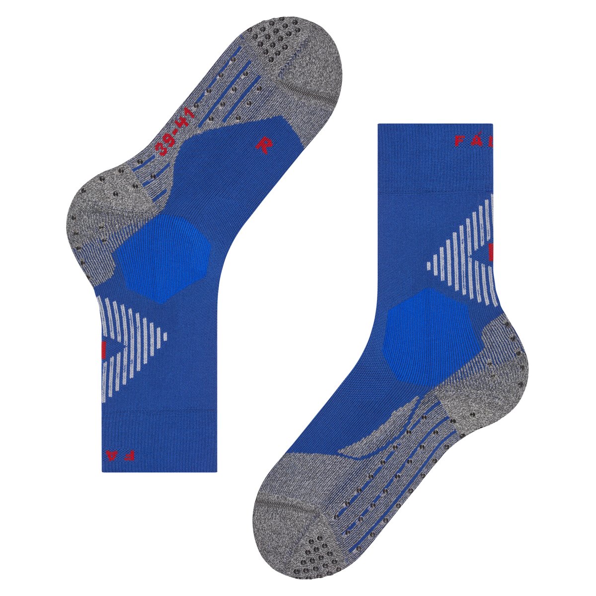 Chaussettes 4GRIP bleu, FALKE