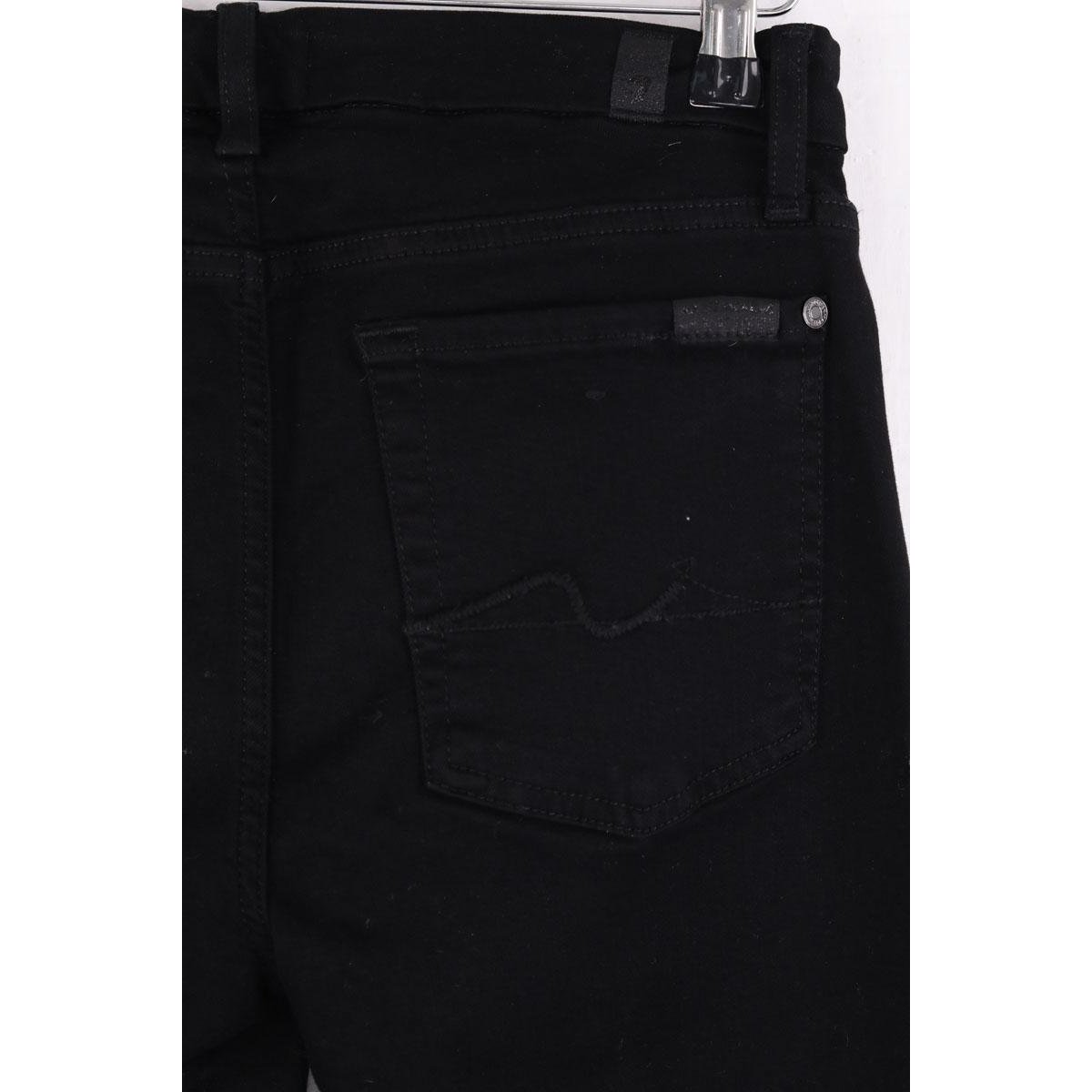 Jean slim - Très Bon État noir, 7 FOR ALL MANKIND