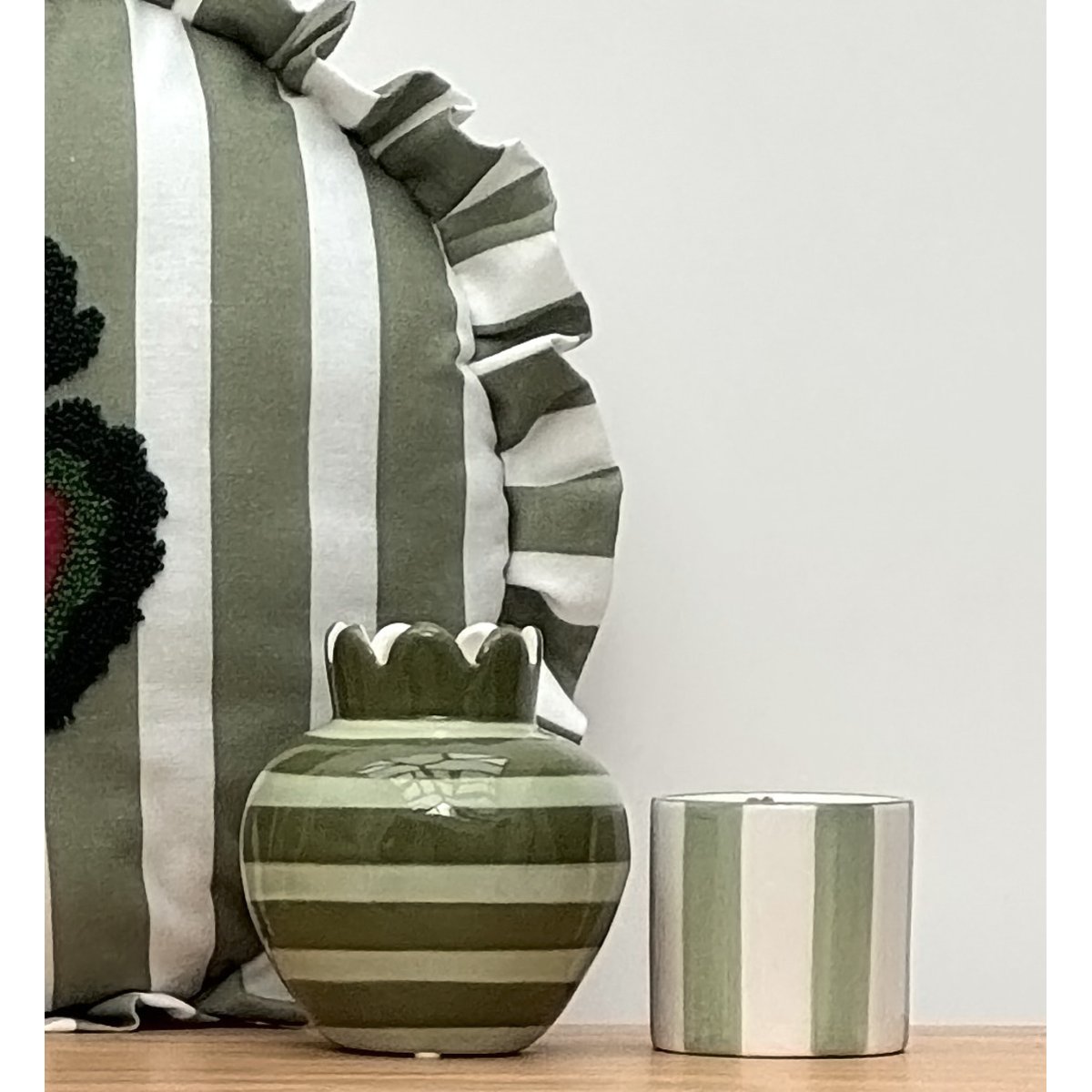 Matcha salvia - bougie parfumée vert, OPJET