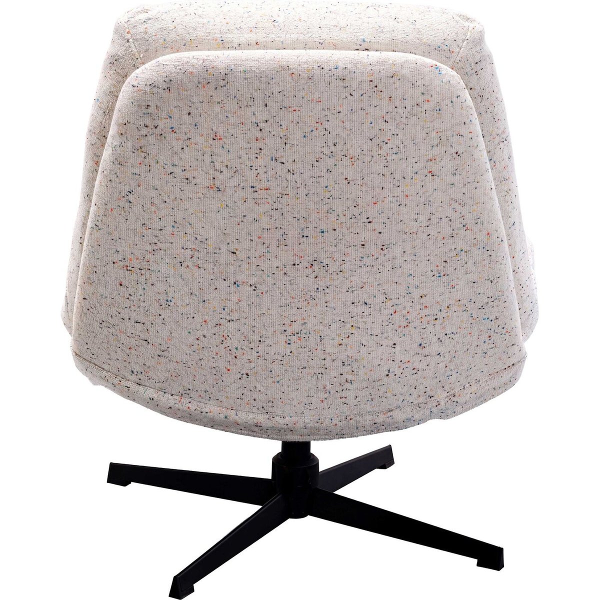 Fauteuil pivotant et repose-pieds, COLUMBIA couleur unique, KARE DESIGN