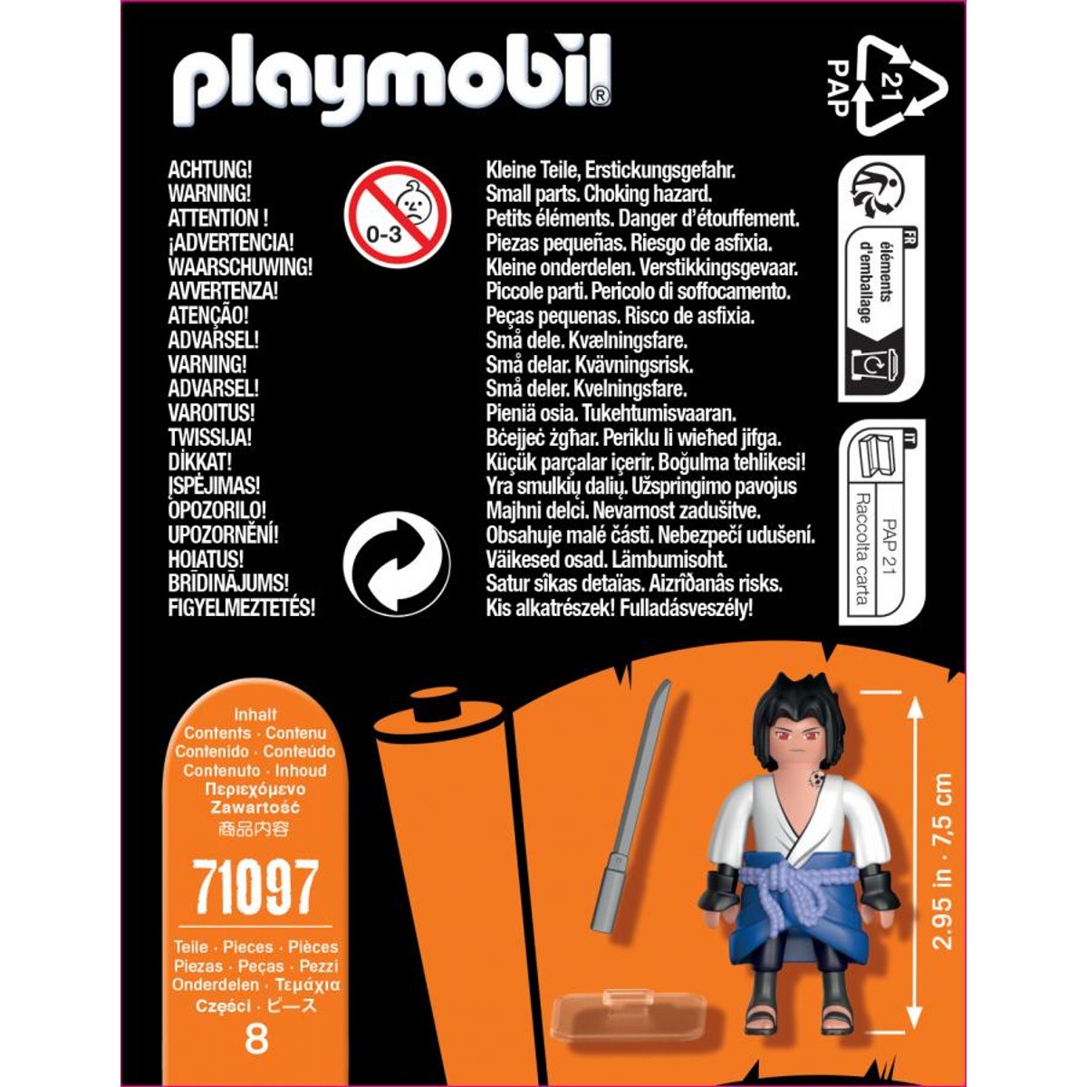 71117 Kisame Naruto Shippuden couleur unique, PLAYMOBIL