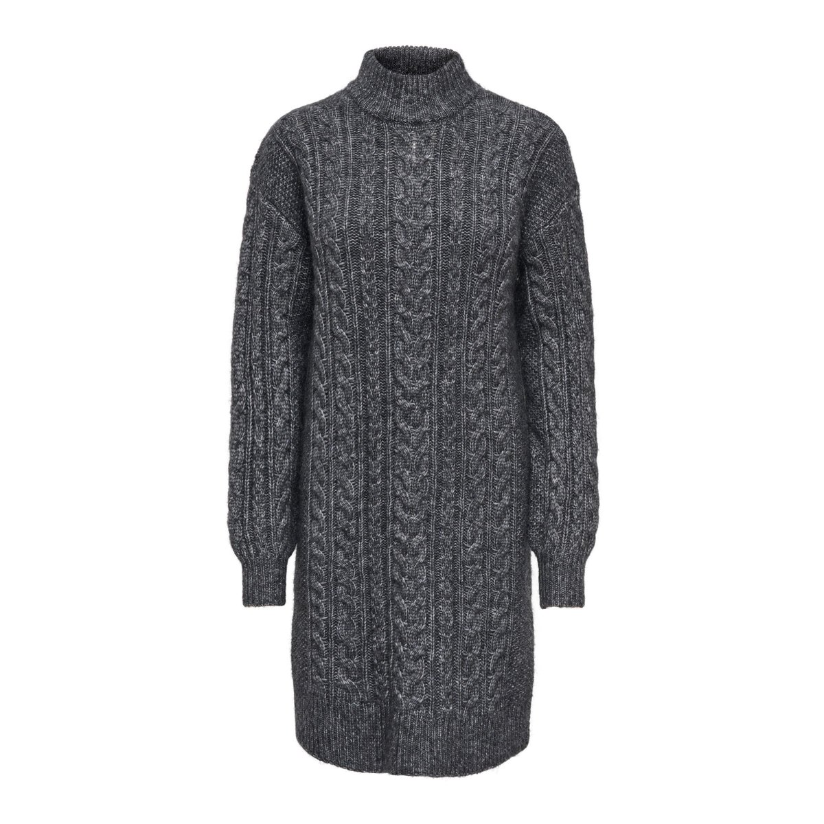 Robe En Maille dark grey melange, ONLY