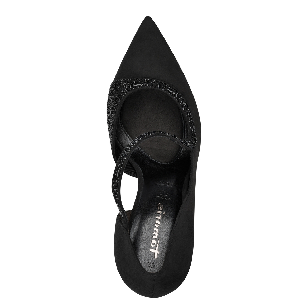 Escarpin pointu noir, TAMARIS