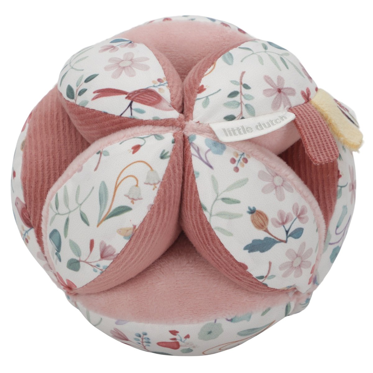 Balle de préhension FAIRY GARDEN rose, LITTLE DUTCH