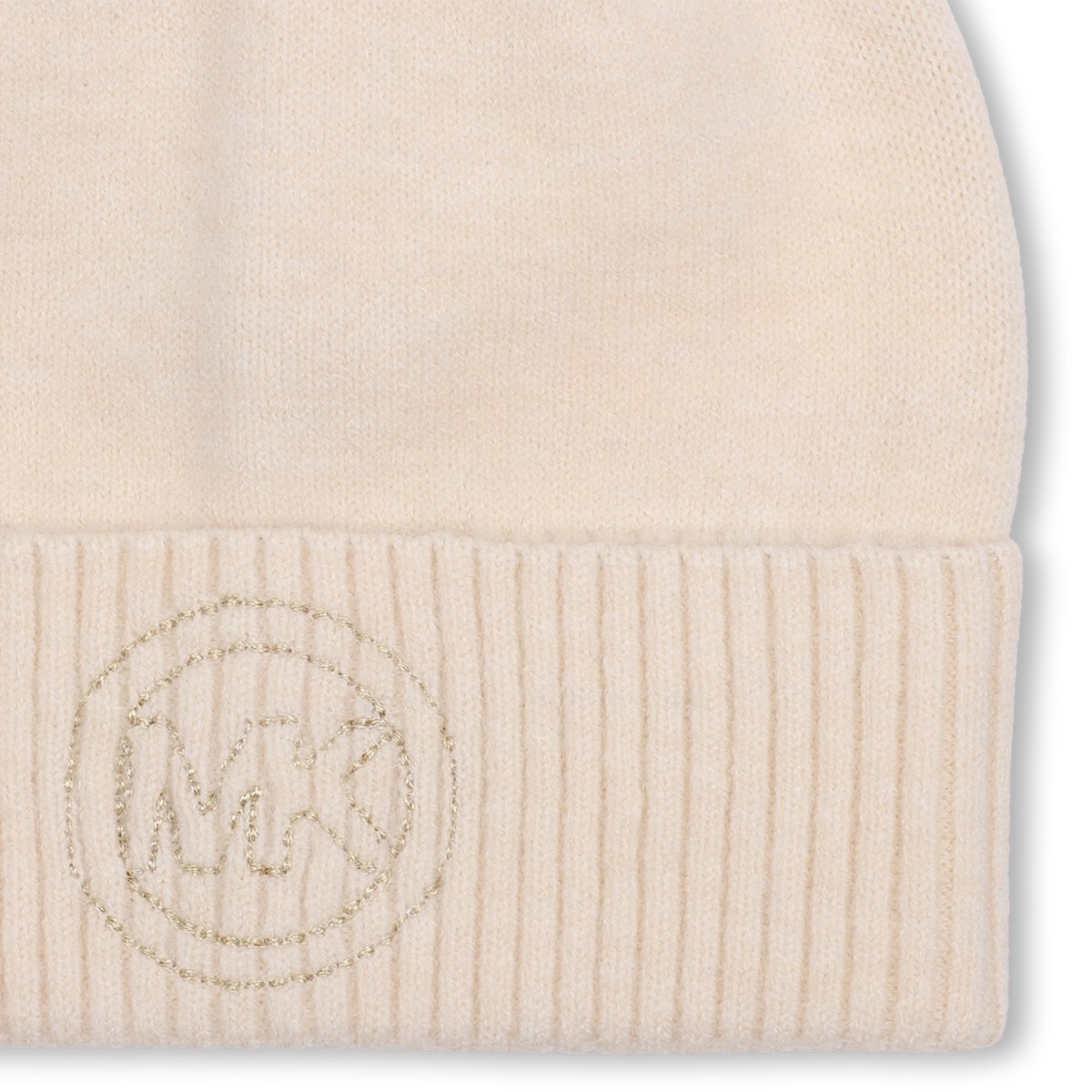 Bonnet en tricot champagne, MICHAEL KORS