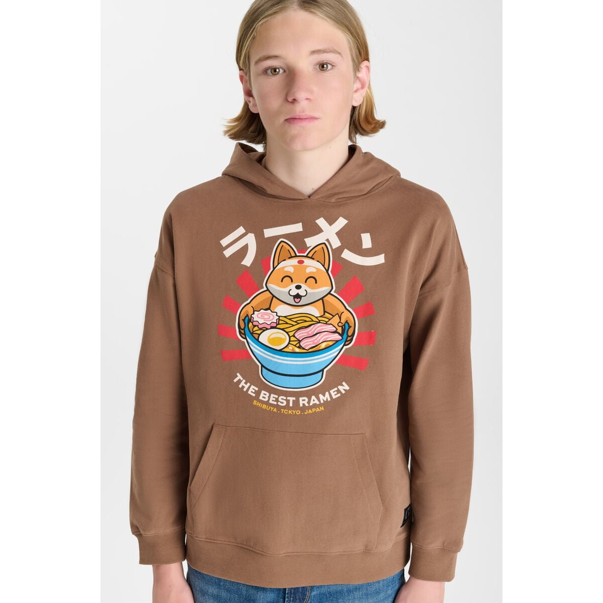 Sweat-Shirt capuche DARABO chest, LE TEMPS DES CERISES