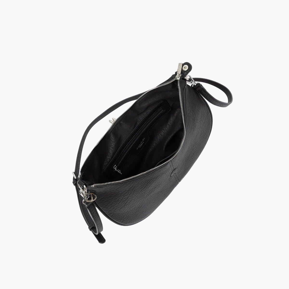 Sac hobo Traicy argenté,noir, LOLLIPOPS