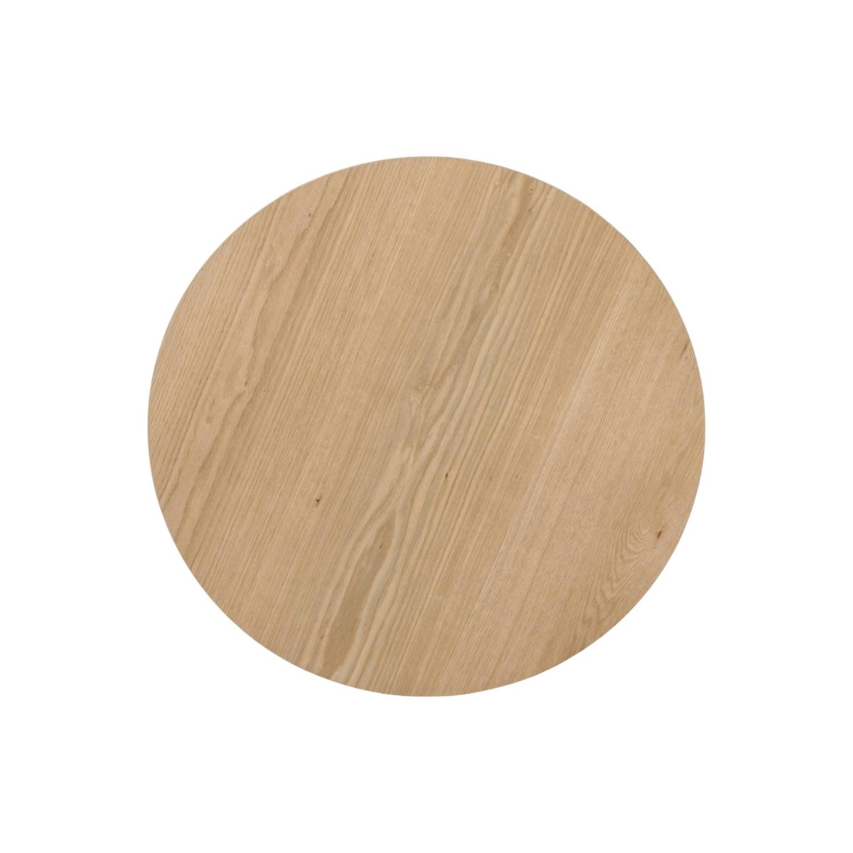 Table basse ronde 80 cm en chêne LOREN bois clair, PIER IMPORT