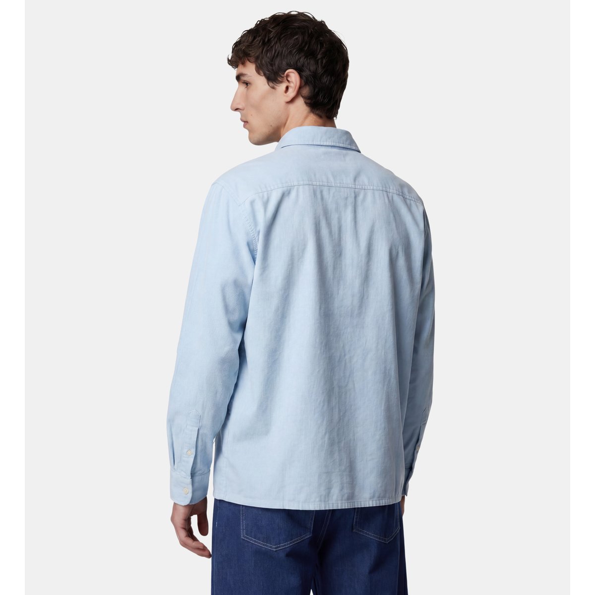 Chemise droite tirtnew coton bleu ciel, GALERIES LAFAYETTE
