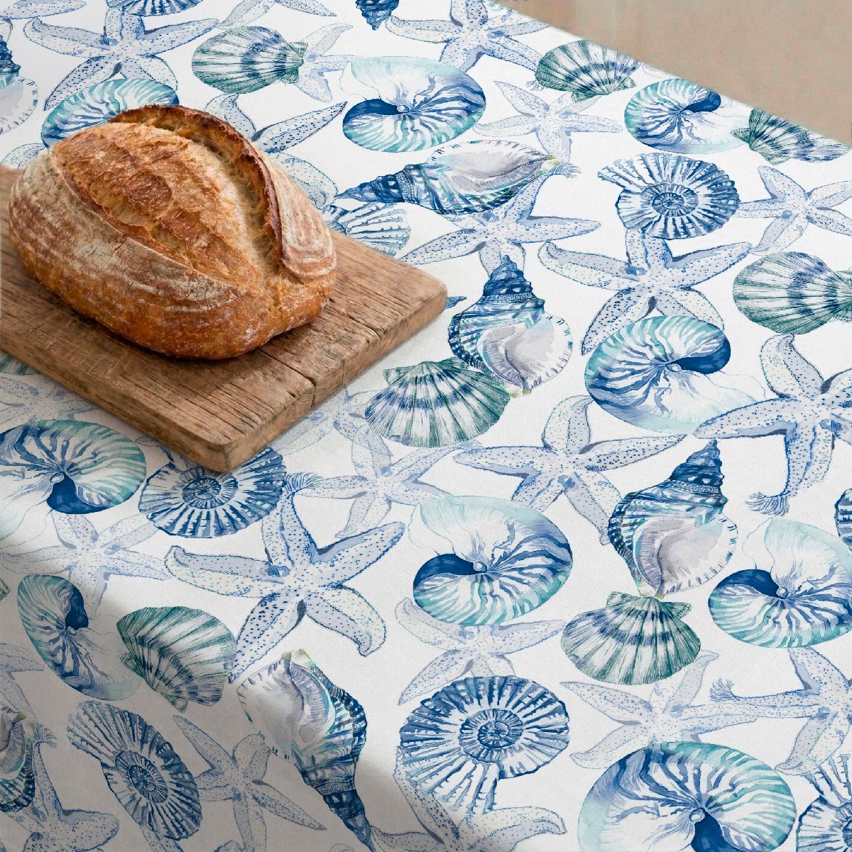 Nappe anti-taches Shell - coton 100% - multicolore, NAF NAF HOME