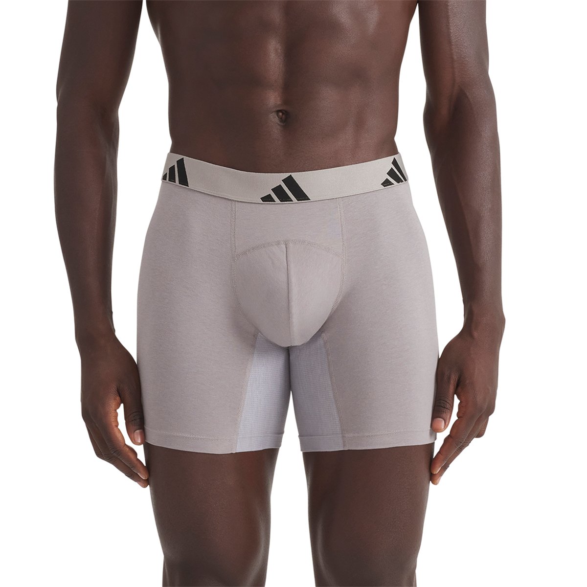 Boxers, lot de 2, ACTIVE FLEX COTTON gris, ADIDAS SPORTSWEAR