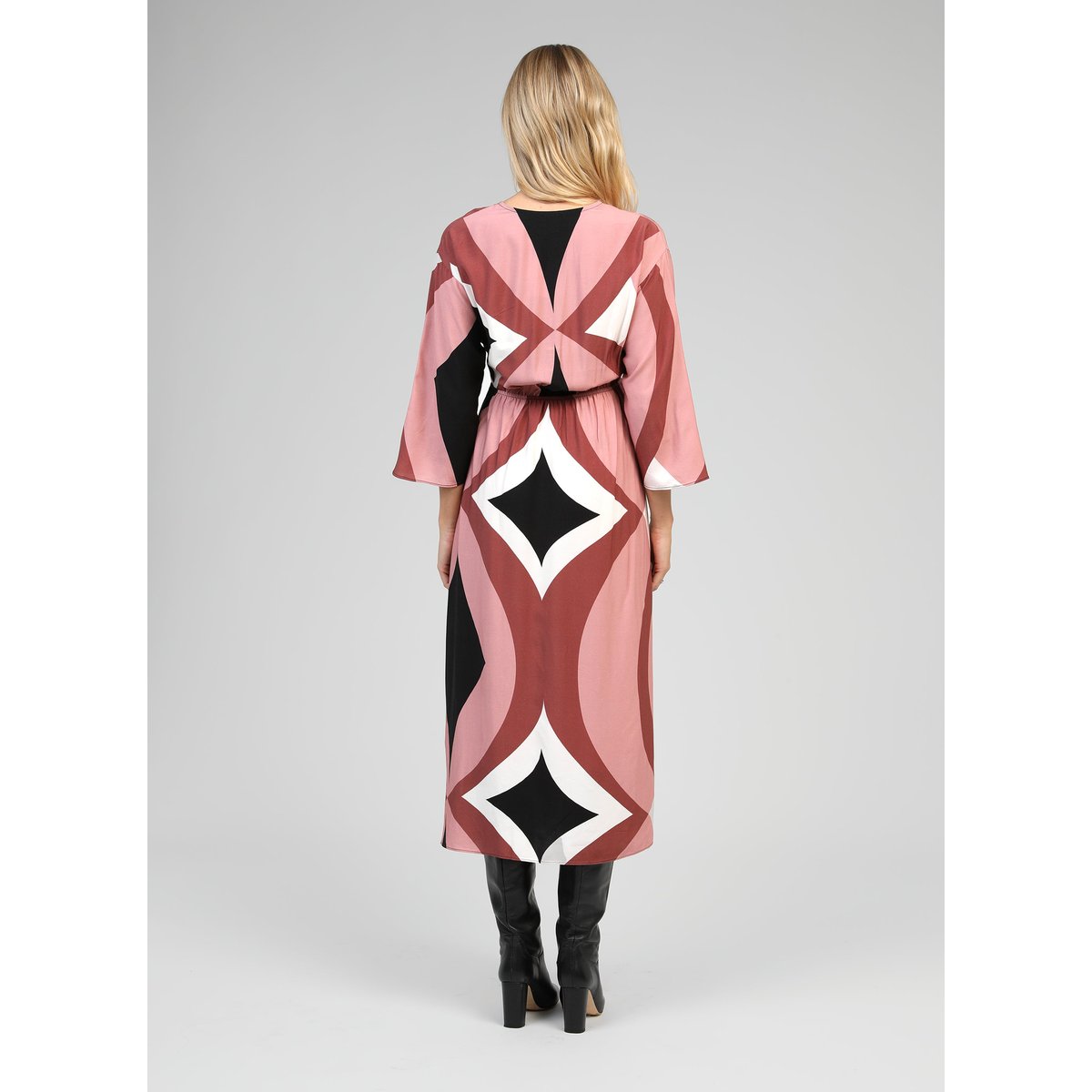 Robe Midi MASAMY galimo rose, AN'GE