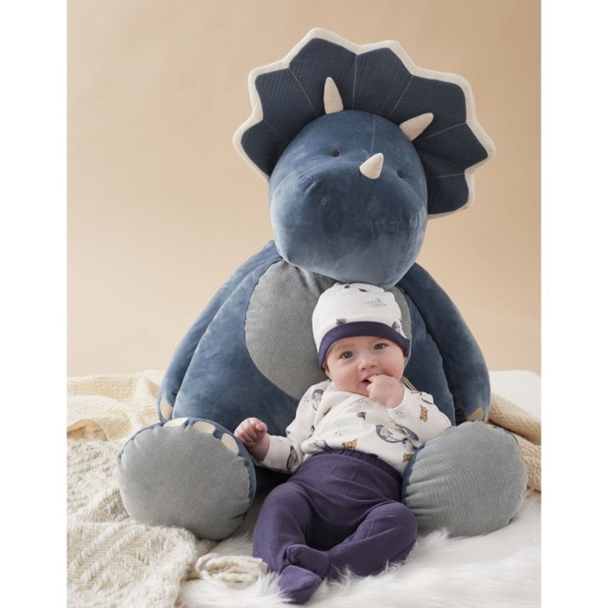 Peluche géante bleu, NOUKIE'S