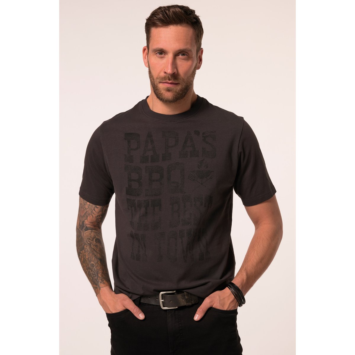 T-shirt à manches courtes anthracite, JP1880