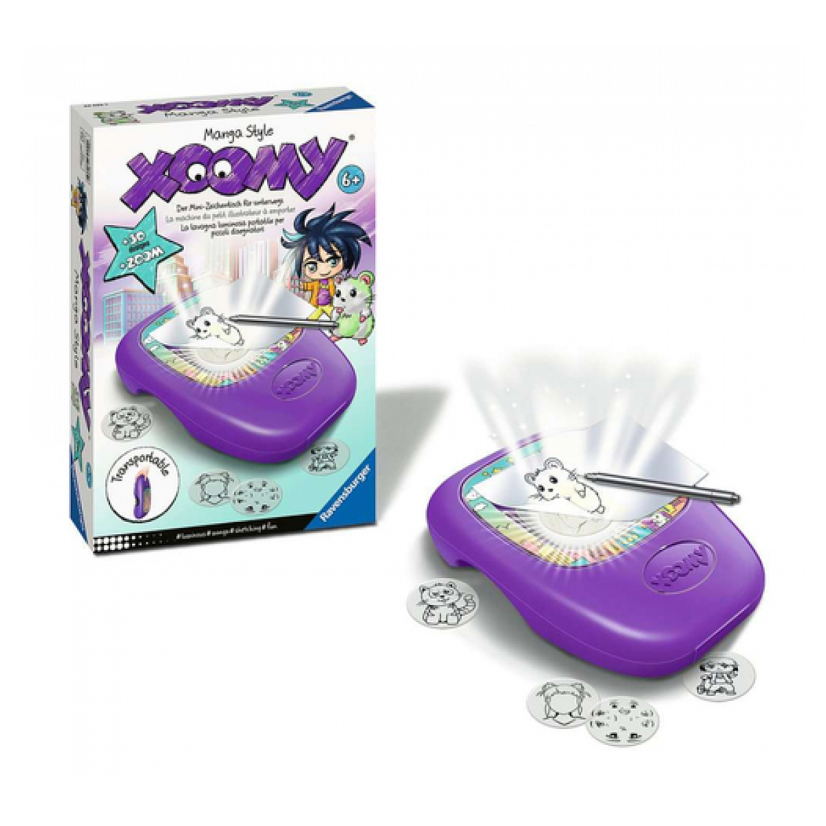 Xoomy Midi Manga Style projecteur couleur unique, RAVENSBURGER