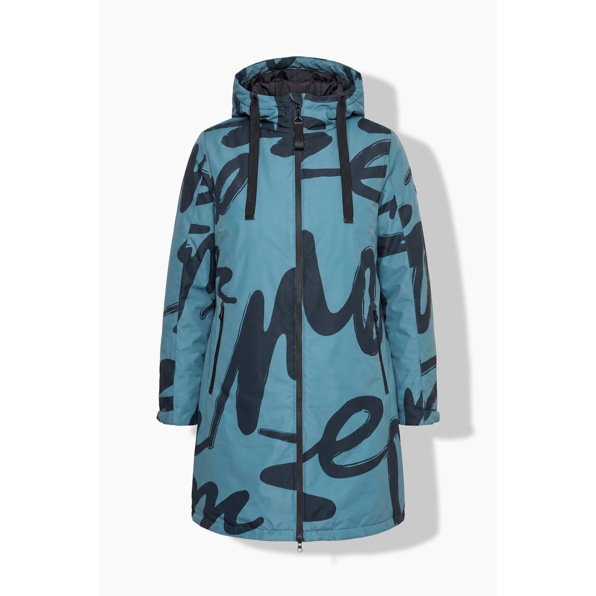 Manteau technique HYPRAR imperméable gris turquoise, ULLA POPKEN