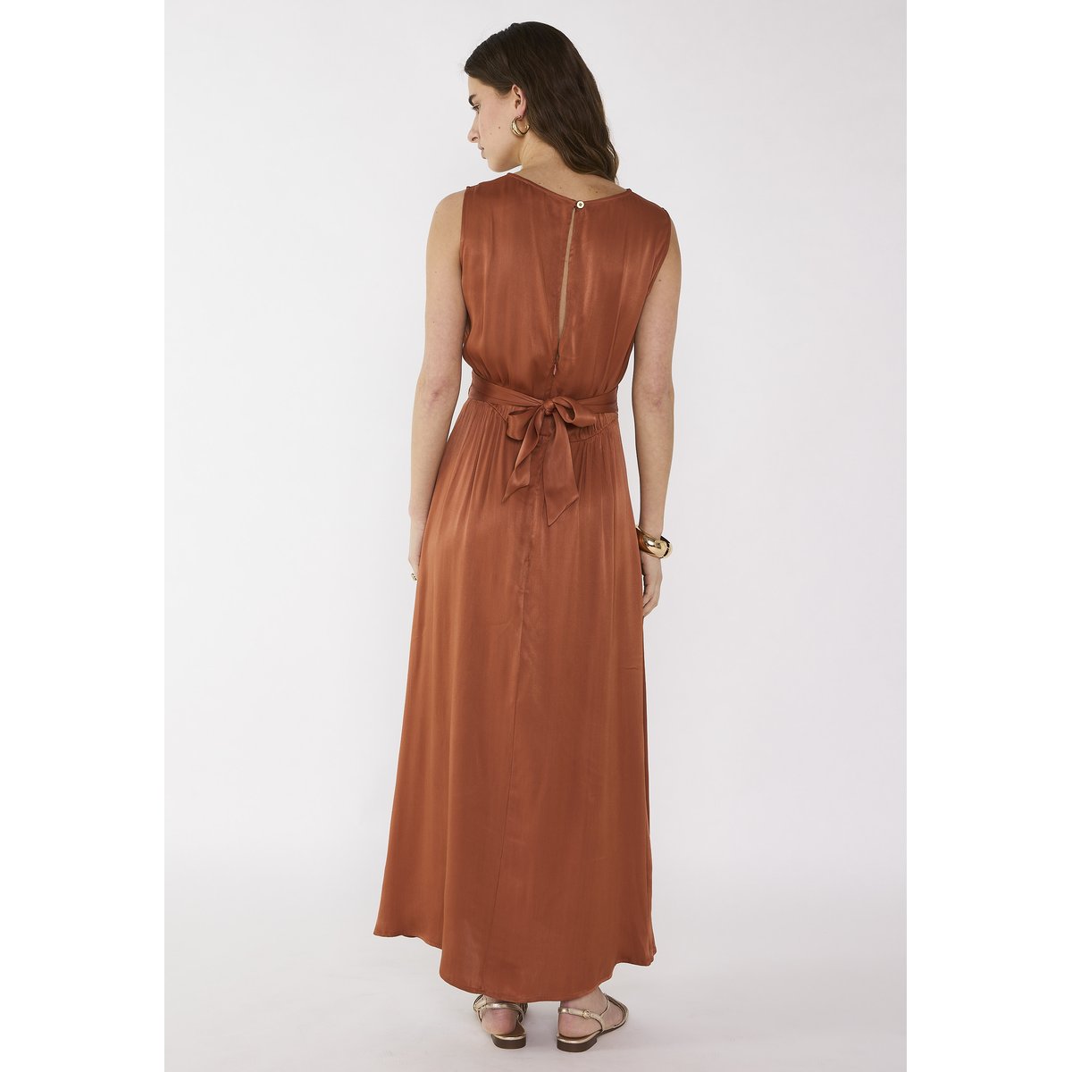 Robe longue BETHY terracotta, Maison 123
