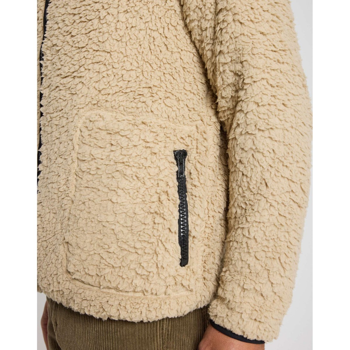 Veste SHERPA PARK CREAM multicolore, PULLIN
