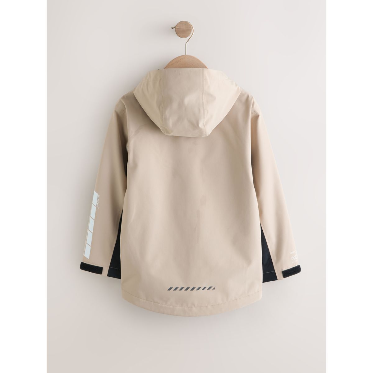 Veste à capuche imperméable doublée naturel, NEXT