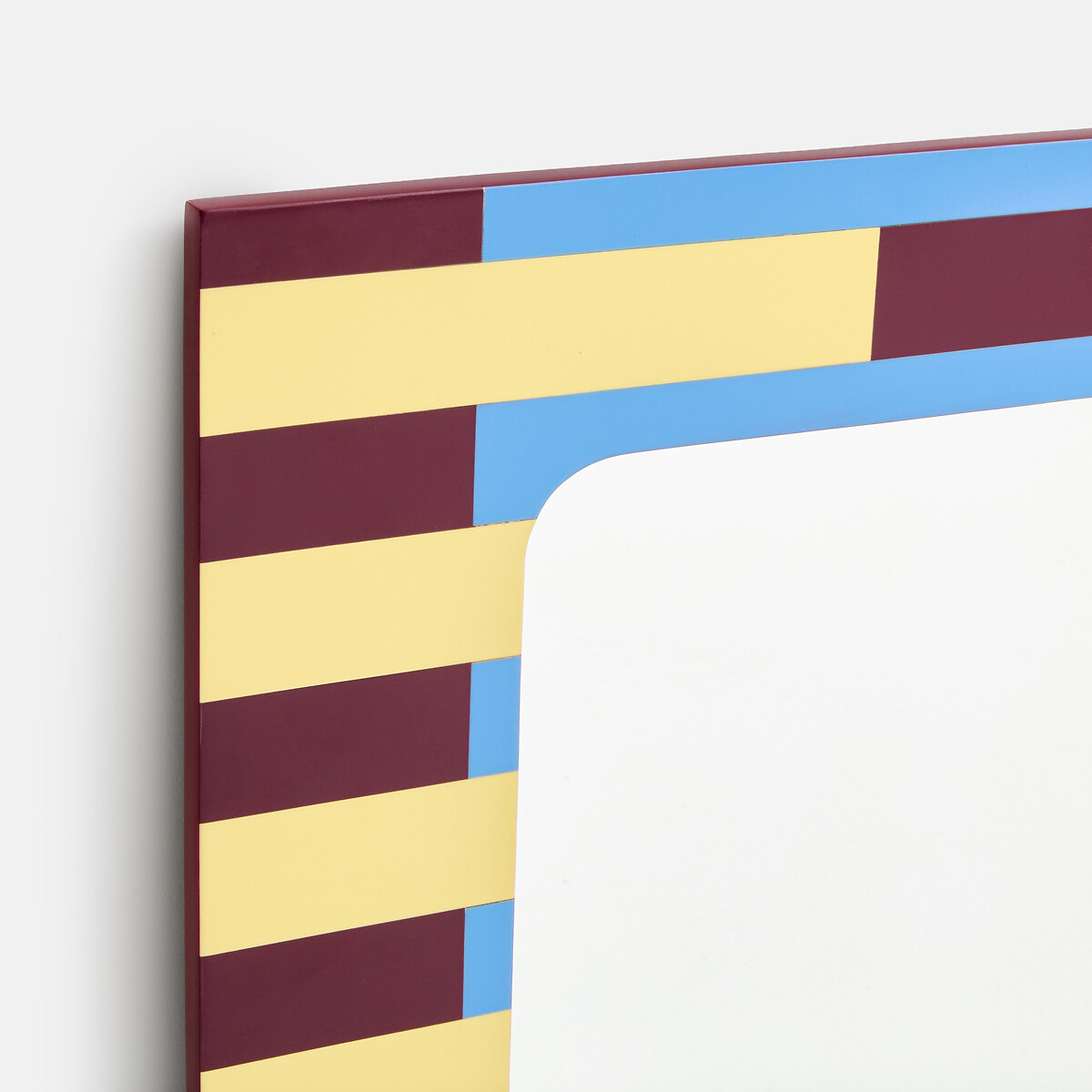 Miroir rayures, 49,5 x 70 cm, LOTTEN multicolore, LA REDOUTE INTERIEURS