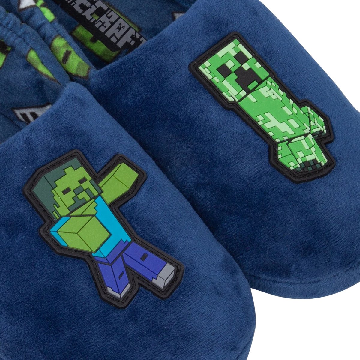 Chaussons bleu, MINECRAFT