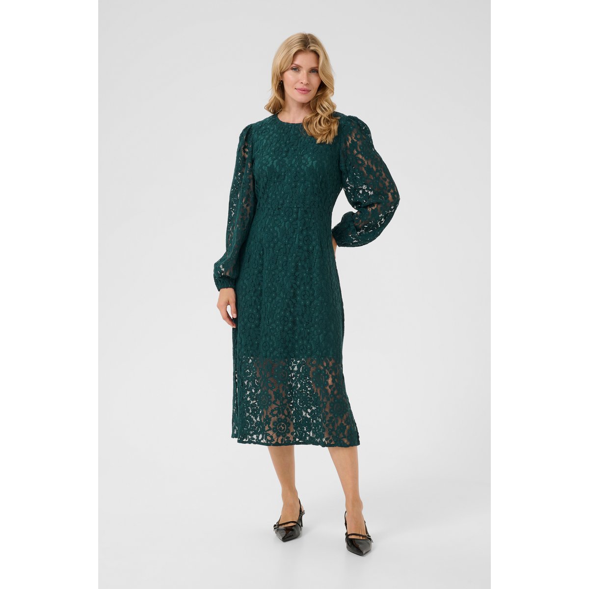 Dress vert sea moss, CREAM