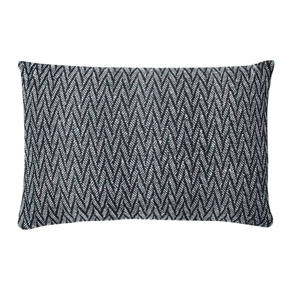 Coussin ethnique motif chevron  et  ESCAPADE noir, THE DECO FACTORY
