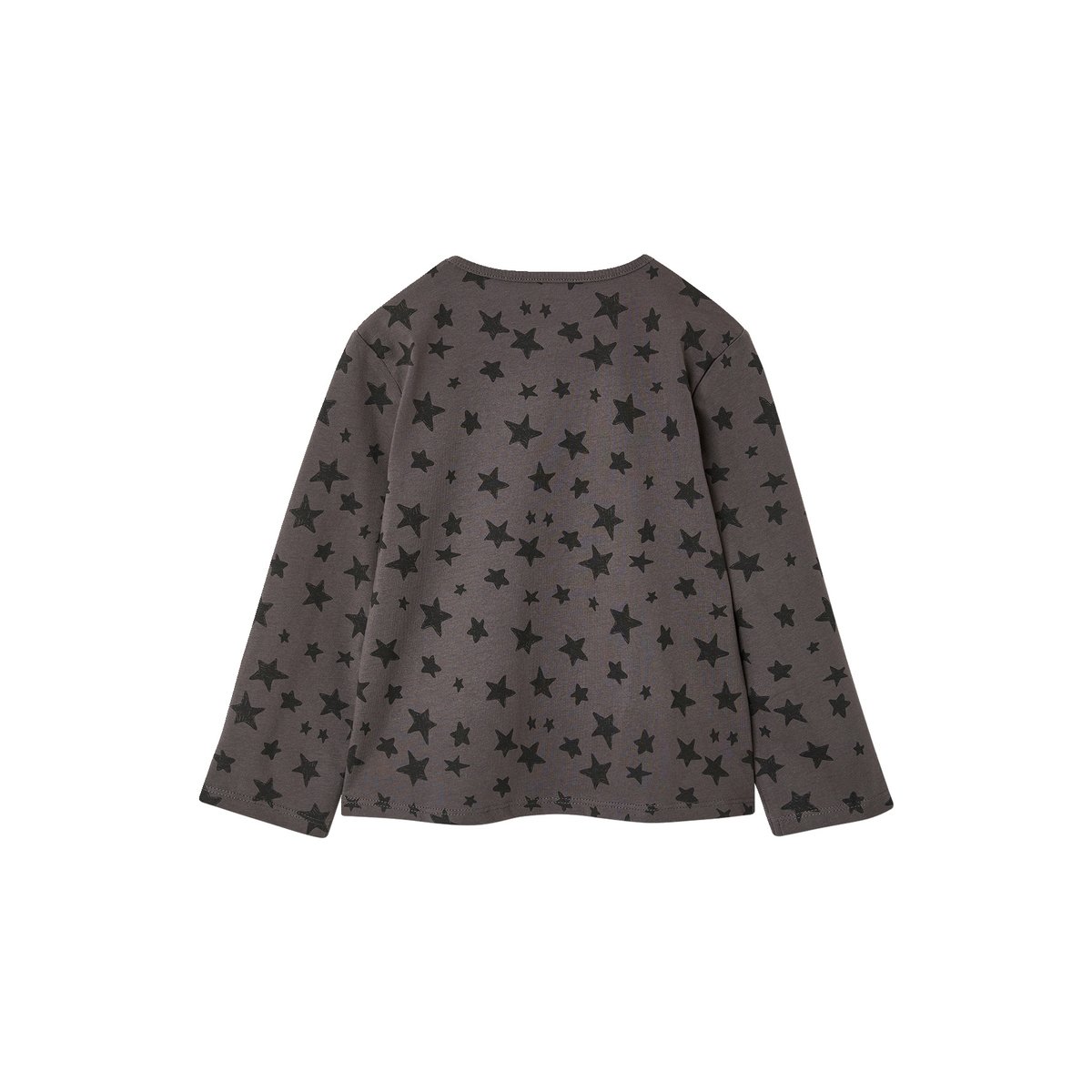 T-shirt manches longues gris, VERTBAUDET