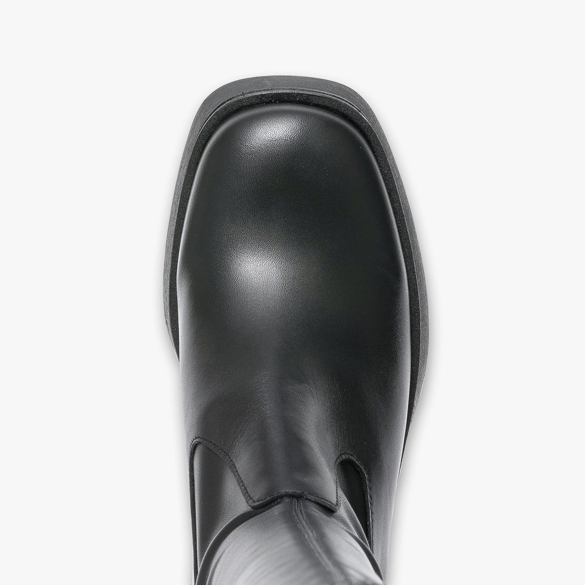 Botte À Talon en cuir FREDDY noir, BOCAGE