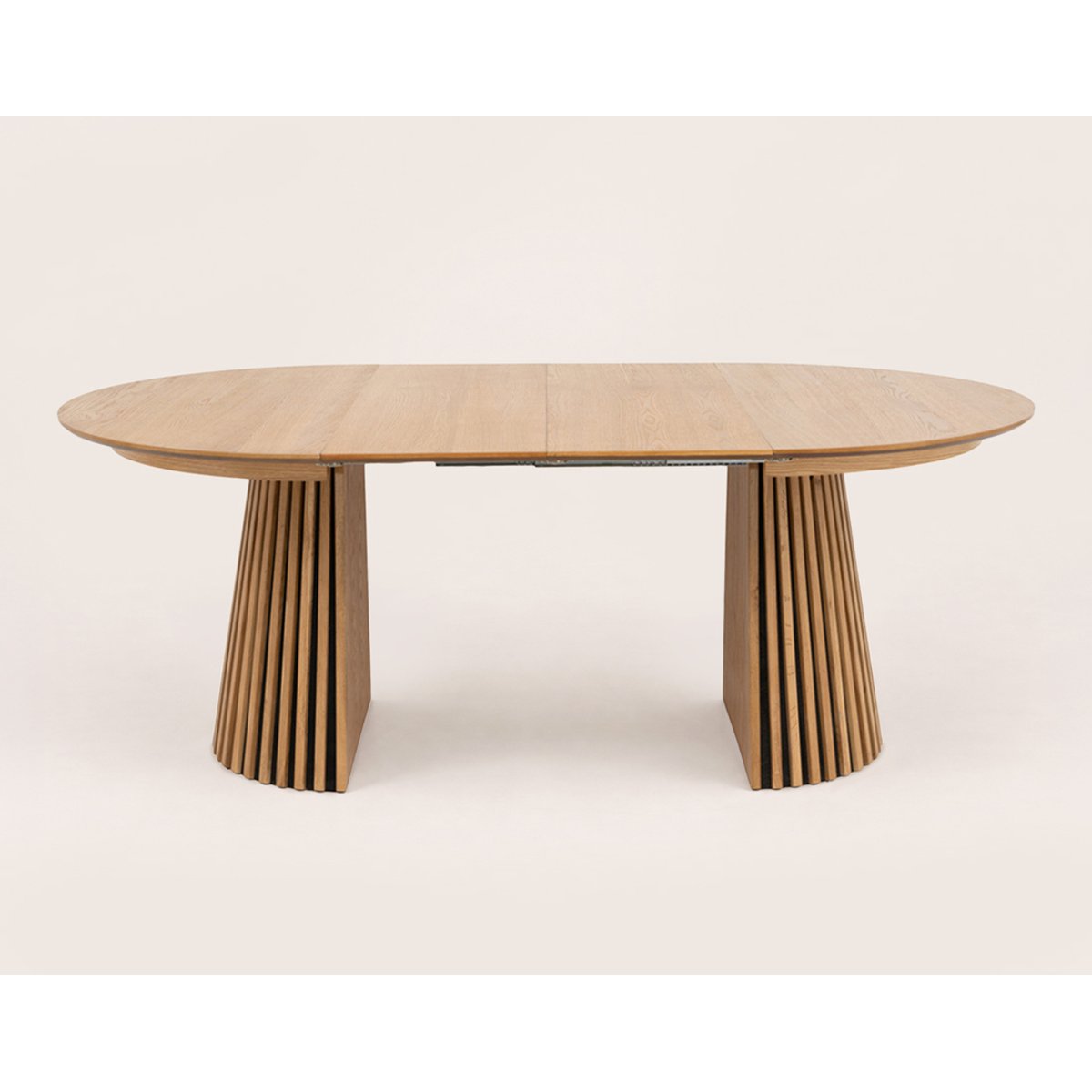 Table à manger ronde extensible bois 4-8pl, FREYA bois, BEST MOBILIER